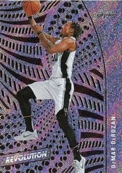 2020-21 Panini Revolution Base Set DeMar DeRozan #36 card
