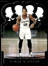 2020 Panini Crown Royale DeMar DeRozan Asia Red #46 card