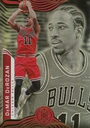 2021-22 Panini Illusions Base Set DeMar DeRozan #38 card