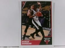 2021-22 Panini NBA Sticker & Card Collection Base Set DeMar DeRozan #166 card