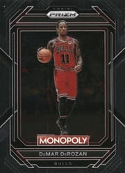 2022-23 Panini Prizm Monopoly Base Set Demar Derozan #13 card