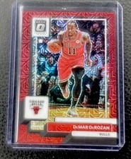 2022 Panini Donruss Optic DeMar DeRozan Choice Dragon #65 card