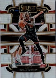 2023-24 Panini Select Base Set DeMar DeRozan #10 card