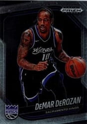 2024-25 Panini Prizm Black Base Set DeMar DeRozan #71 card