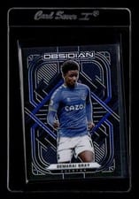2021 Panini Obsidian Demarai Gray Electric Etch Blue #181 card