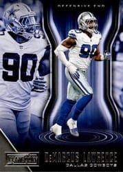 2018 Panini Playbook Base Set DeMarcus Lawrence #55 card