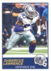 2019 Score Base Set DeMarcus Lawrence #165 card