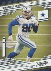 2021 Panini Prestige Base Set DeMarcus Lawrence #12 card