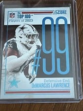 2024 Score Top 100 DeMarcus Lawrence #99 card