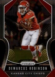 2019 Panini Prizm Base Set Demarcus Robinson #207 card