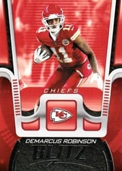 2021 Panini Playbook Blitz Demarcus Robinson #BTZ-DRO card