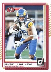 2025 Donruss Base Set Demarcus Robinson #173 card