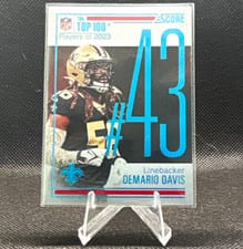 2024 Score Top 100 Demario Davis #43 card