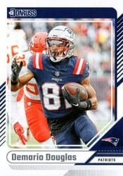 2024 Donruss Base Set Demario Douglas #91 card