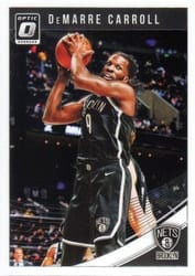 2018-19 Donruss Optic Base Set DeMarre Carroll #126 card