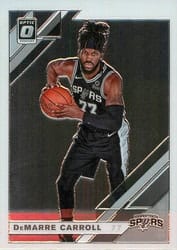 2019-20 Donruss Optic Base Set DeMarre Carroll #117 card