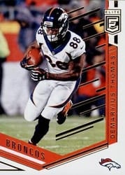 2018 Donruss Elite Base Set Demaryius Thomas #88 card