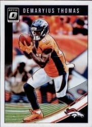 2018 Donruss Optic Base Set Demaryius Thomas #32 card
