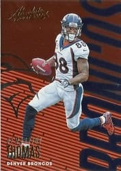 2018 Panini Absolute Base Set Demaryius Thomas #30 card
