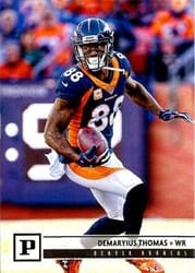 2018 Panini Base Set Demaryius Thomas #90 card
