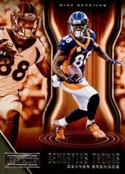 2018 Panini Playbook Base Set Demaryius Thomas #46 card