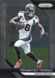 2018 Panini Prizm Base Set Demaryius Thomas #140 card