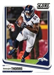 2018 Score Base Set Demaryius Thomas #98 card
