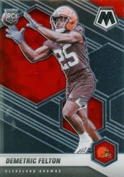 2021 Panini Mosaic Base Set Demetric Felton #394 card