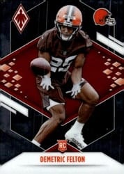 2021 Panini Phoenix Base Set Demetric Felton #180 card