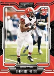 2021 Panini Playbook Base Set Demetric Felton #194 card