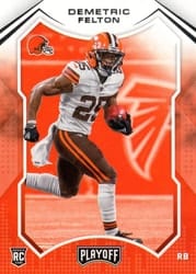 2021 Panini Playoff Base Set Demetric Felton #299 card