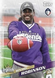 2019 Topps AAF Base Set Denard Robinson #26 card
