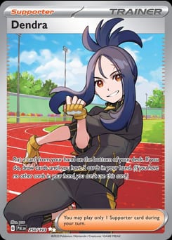 Paldea Evolved Dendra #250 card