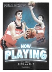 2020-21 Hoops Now Playing Deni Avdija #SS-12 card