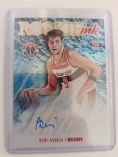 2020-21 Hoops Rookie Ink Deni Avdija #RI-DEN card