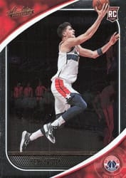 2020-21 Panini Absolute Memorabilia Base Set Deni Avdija #99 card
