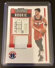 2020-21 Panini Contenders Rookie Ticket Deni Avdija #RS-DAV card