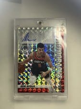 2020-21 Panini Mosaic Rookie Autographs Mosaic Deni Avdija #RA-DEN card