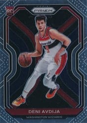 2020-21 Panini Prizm Base Set Deni Avdija #290 card