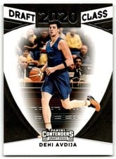 2020 Panini Contenders Draft Picks Draft Class Deni Avdija #7 card