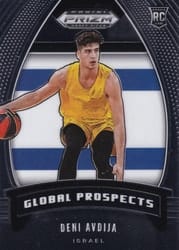 2020 Panini Prizm Draft Picks Base Set Deni Avdija #100 card