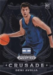 2020 Panini Prizm Draft Picks Base Set Deni Avdija #86 card