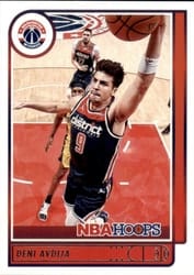 2021-22 Hoops Base Set Deni Avdija #80 card