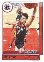 2021-22 Hoops Winter Base Set Deni Avdija #80 card
