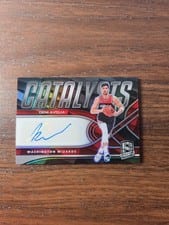 2021-22 Panini Spectra Catalysts Signatures Deni Avdija #CAS-DEN card