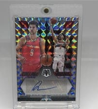 2022-23 Panini Mosaic Collage Autographs Mosaic Deni Avdija #CM-AVD card