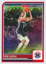 2023-24 Hoops Haunted Hoops Base Set Deni Avdija #226 card