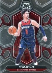 2023-24 Panini Mosaic Base Set Deni Avdija #60 card