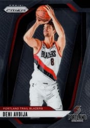 2024-25 Panini Prizm Base Set Deni Avdija #13 card