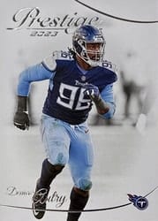 2023 Panini Prestige Base Set Denico Autry #284 card